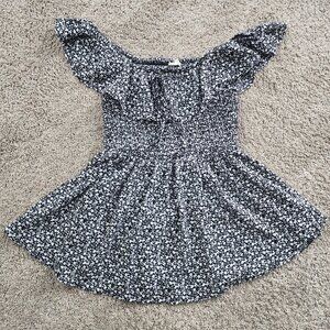 Easel Flowy Off The Shoulder Blouse